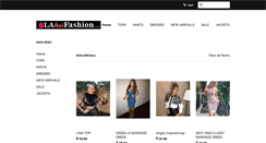 Desktop Screenshot of lahotfashion.com